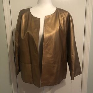 Lafayette 148 Lambs leather jacket